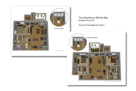 3D Floorplans – Jolt Interactive has created 3D floorplans for several clients