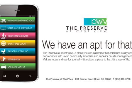 The Preserve at West View – Ad campaign developed by Jolt Interactive for a residential community