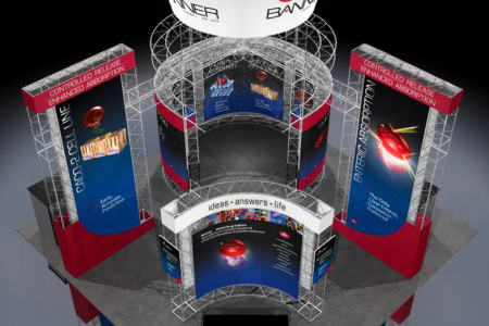 Banner Tradeshow Exhibits – Jolt Interactive has designed tradeshow booths and exhibits for several clients