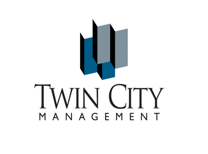 Twin City Management – Logo for property management company
